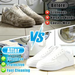 Schoendroger - Grijs - 39 x 19 x 19 cm - Herbruikbare Synthetische Waszak voor Schoenen - Bescherming in de Wasmachine — thumbnail 5