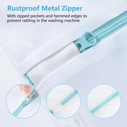 Solidchoice - Robuuste Waszak van Polyester met Ritssluiting — thumbnail 5