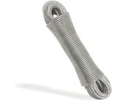 30 m washing line with steel core, diameter 4 mm, outdoor clothesline, adjustable length, suitable for indoor and - ShopVlot