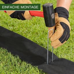 Grondankers 50 stuks - 100 mm lengte - roestvrij staal - perfect voor tuinvlies en onkruiddoek - ShopVlot — thumbnail 4