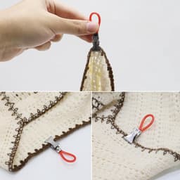 20 stuks handdoekclips van kunststof en verchroomd metaal, handdoekclips om op te hangen, clips voor het ophangen van handdoeken, lushangers, hangers voor pannenlappen en theedoeken — thumbnail 5