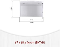 Interlink Lifestyle Studio Flow wasruimtecombinatie Bundel 3 wit - Complete wasruimte met 2 wasmachinekasten, 2 opbergkasten en 4 bovenkasten - Uittrekbare werkbladen - Softclose - Aluminium grepen - 268 x 68 x 208 cm — thumbnail 5