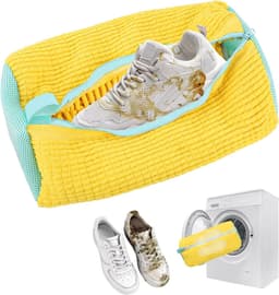 Schoenwaszak voor wasmachine, herbruikbare wasnet voor sneakers, anti-deformatie, lichtgewicht en draagbaar (39 x 19 cm) — thumbnail 1