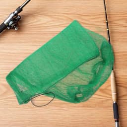 Visnetzakken Set - Draagbare Netten - Outdoor Vissen - Snel Drogen Materiaal - 60x40cm - Groen — thumbnail 2