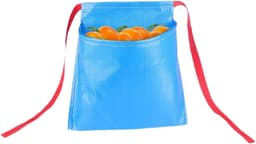 Oogstzak Schort - Groenteplukbuidel Tuin - Fruit Oogsten - Brede Opening - 45x45x25 cm - Blauw — thumbnail 1