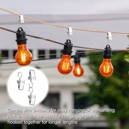 SnelShoppen - 150pcs Gordijnhaak Clips met S Haken en Metalen Klemmen | Lichtgewicht RVS Clips voor Raam- en Douchegordijnen, Decoratieve Stoffen — thumbnail 2