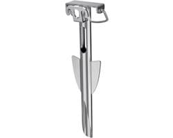 Zandanker - Bootanker Kajakanker - Watersport Stabiliteit - Roestvrij Staal - 44 x 12 x 5 cm - Zilverkleurig