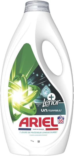 Ariel Vloeibaar Wasmiddel +Touch Van Lenor Unstoppables - 4 x 35 Wasbeurten — thumbnail 3