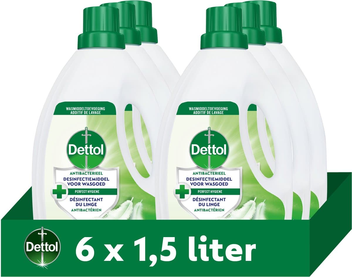 Dettol Toevoeging bij de was "Sensitive" 1,5L - 6 Stuks - Voordeelverpakking — afbeelding 1