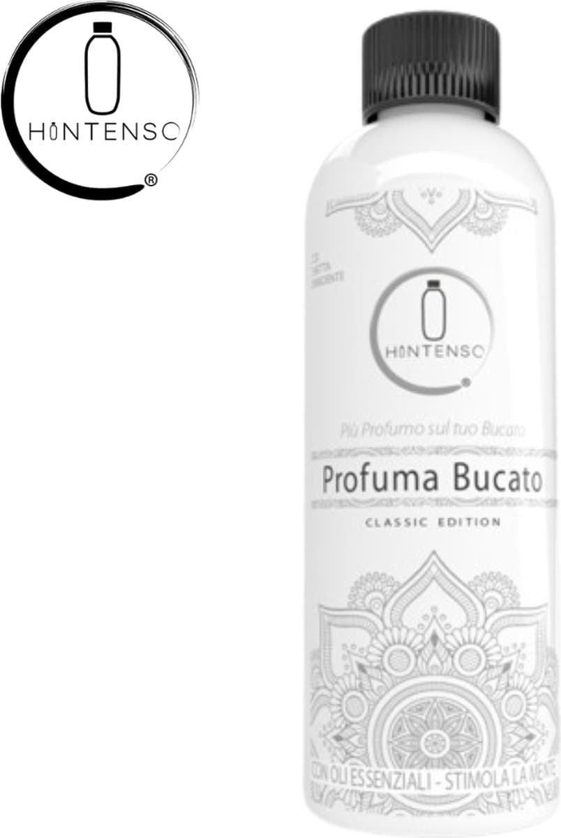 Wasparfum Hintenso Classic Edition White 500ml 70 Wasbeurten - Inclusief 1 gratis tester - Frisse was - Heerlijke geur - Textielverfrisser – Wasverzachter – Witte bloemen - Wasparfum - Wasmachine — afbeelding 1
