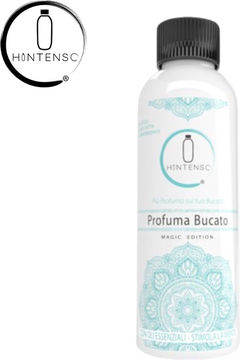 Wasparfum Hintenso Turquoise Magic Edition 70 Wasbeurten - 500 ml – Inclusief 1 gratis tester - Frisse was – Heerlijke geur – Textielverfrisser – Wasverzachter – Bloemengeur – Magische geur - Wasparfum - Wasmachine - Kleding wassen — afbeelding 1