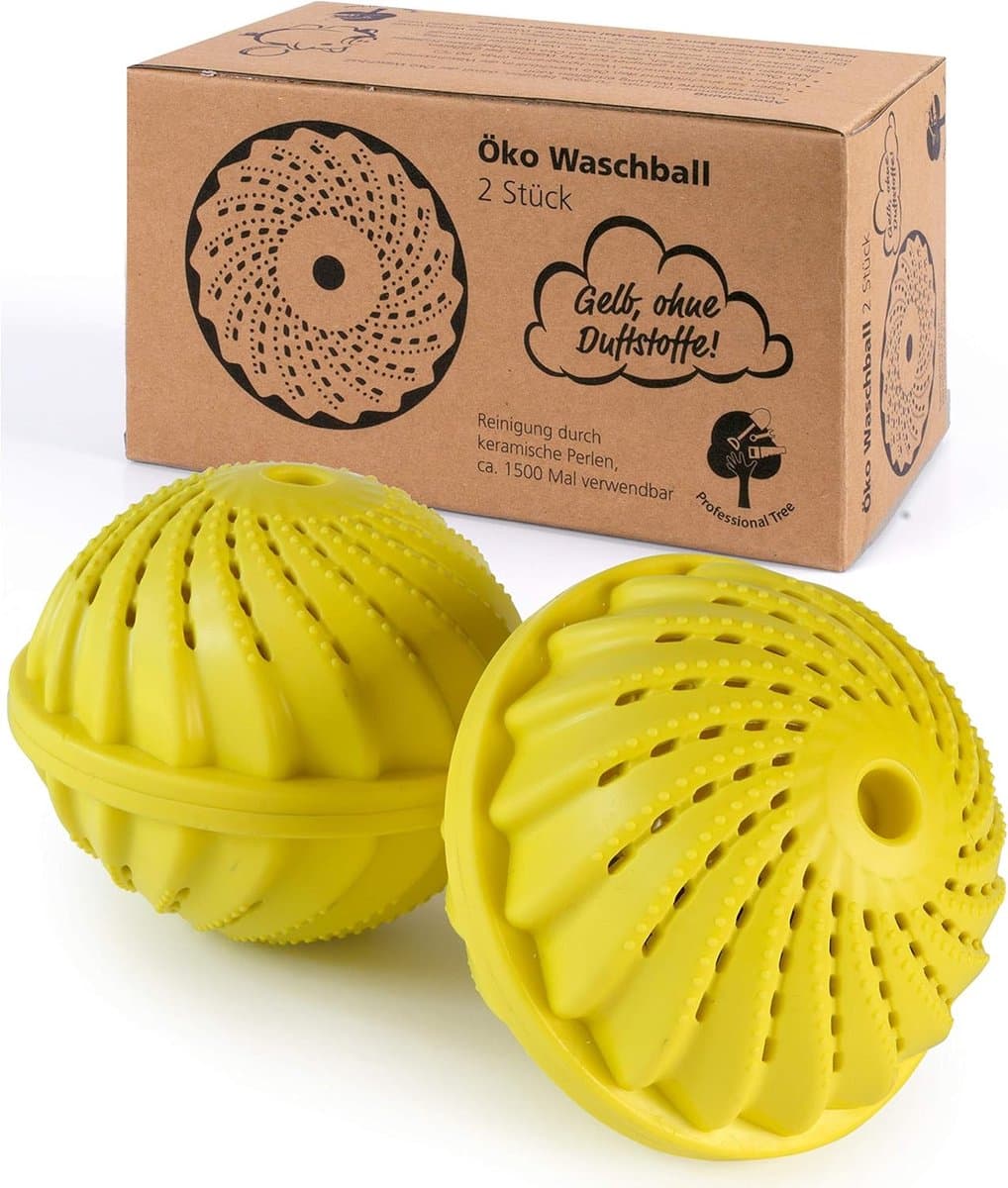 Wasbal voor wasmachine - was zonder wasmiddel - 2 stuks - eco-vriendelijk — afbeelding 1