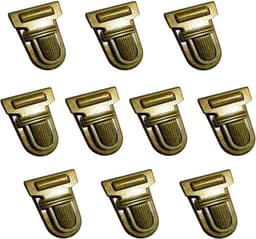 JGS ® Metalen Sloten voor Tassen - Set van 20 Stuks in Twee Kleuren — thumbnail 4