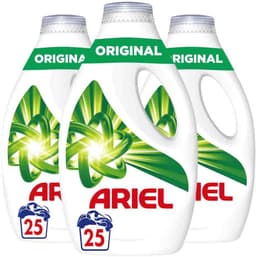 Ariel Vloeibaar Wasmiddel Original 25 Wasbeurten - 3 x 1,125 liter - Voordeelverpakking — thumbnail 1