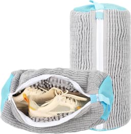 Pockets voor schoenen in de wasmachine, microvezel, 360° bescherming, herbruikbaar, ideaal voor sportschoenen en sneakers — thumbnail 1