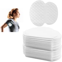 100 Stuks Onderarm Zweetkussens, Ademend en Onzichtbaar, Bescherming Tegen Transpiratie, Lichtgewicht en Comfortabel — thumbnail 1