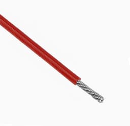 Waslijn - Drooglijn Buiten - Ruimte Efficiënt - Weerbestendig Staal - 50 Meter - Rood — thumbnail 1