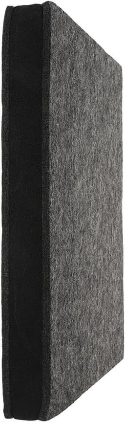 Geluiddempende Subwoofer Riser - Akoestisch Isolatiepad - Verbeteren Geluidskwaliteit - Trillingsabsorberend Platform - 30x20x5.2cm - Donkergrijs — thumbnail 1