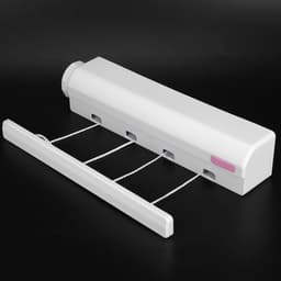 Dailygoods- Waslijn Uittrekbaar 3,75 m - Wanddroogrek - Uittrekbare Waslijn - Draagbare Waslijn - Ruimtebesparend - Tot 8 kg Belastbaar - Drooglijn — thumbnail 5