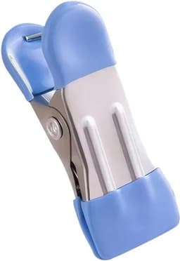 Kleding Pins - Wasknijpers - Was Drogen - Sterke Grip - 60 Stuks - Lichtblauw — thumbnail 1