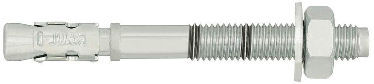 Metalen Noppen - Verzinkte Ankers - Bevestigen in Steen - Verzinkt Staal - 10x180 mm - Zilverkleurig — afbeelding 1