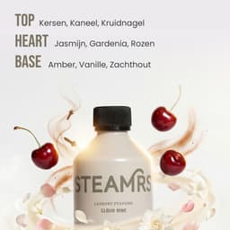 STEAMRS - Luxe Wasparfum - Cloud Nine - 300 ml x 6 Designer parfum voor je kleding - 180 tot 240 wasbeurten - Verzorgend voor textiel — thumbnail 2