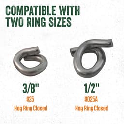 Handmatige tang - Varkensring tang - Sluitzakken - Robuuste constructie - 270 Gram - Geel met zwart — thumbnail 5