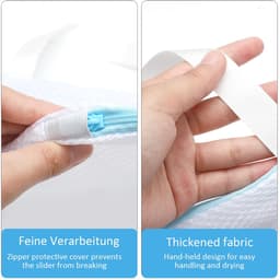 Dailygoods- Waszak - Waszak voor bh's - Waszakken voor wasgoed - Wasnet voor delicate kleding - Bescherming tegen schade - Multifunctionele opbergzak — thumbnail 3