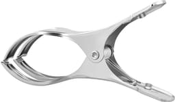 Dailygoods- Handdoekklemmen 50 stuks - Roestvrij Staal - Strandhanddoekclips - Grote Wasknijpers - Duurzaam - Geschikt voor Buitengebruik — thumbnail 2