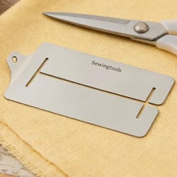 Naaiclips voor stof - Zoomklemmen Quiltklemmen - Nauwkeurig Naaiwerk - Roestvrij Staal - 10 x 6 cm - Zilver — thumbnail 4