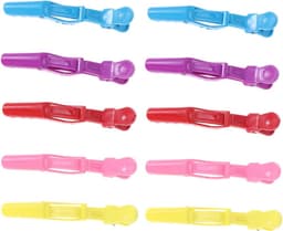 Haarklemmen Set - Salonclips Kapper - Haar Verdelen Stylen - Anti-slip Ergonomisch - 11.5 cm Lengte - Mix Kleuren — thumbnail 1