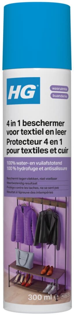 HG 4 in 1 Beschermer Voor Textiel - 6 x 300 ml - Voordeelverpakking — thumbnail 3
