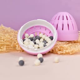 EcoEgg Was ei – Lentebloemen - Wasparels – Navulbaar – Geschikt voor de gevoelige huid – Dermatologisch getest - 70 wasbeurten - Roze — thumbnail 4