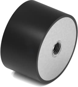 Rubbermagazijn - Trillingsdemper Type C 50x30mm - M10 - Set 10 stuks — thumbnail 1