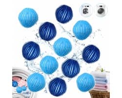 12x Wasmachines Ballen - Anti-Pluis & Huisdier Haar Verwijderaar