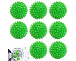 8x Wollen Droogballen voor Zachte Kleding & Snellere Droogtijd