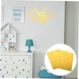 1set Bloemen Spiegels Wandstickers Creatieve Acryl Decoratie Voor Woonkamer Slaapkamer Badkamer Eenvoudig Aan Te Brengen Vlakke Oppervlakken Gouden Lotus Design — thumbnail 5