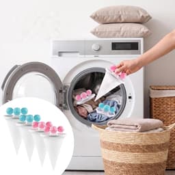 4 stuks dierenhaarverwijderaar, wasmachine, pluisvanger, herbruikbaar - ShopVlot — thumbnail 4