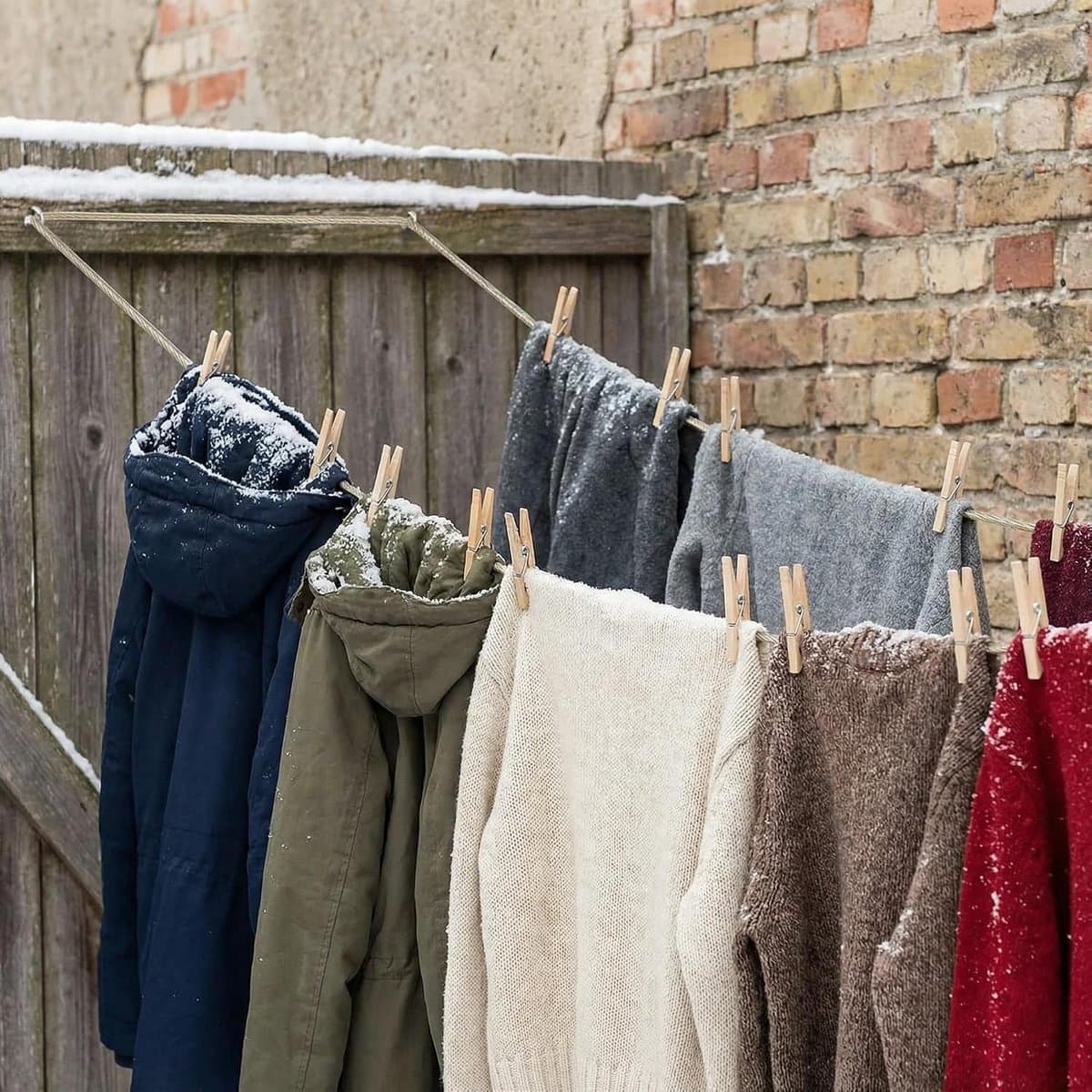Waslijn 30 m - extra sterk met staalkern - PVC-gecoat - ideaal voor buitengebruik - ShopVlot — afbeelding 1
