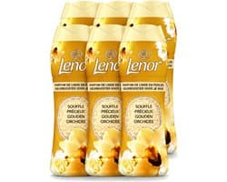 6 x Lenor - Geurbooster - Gouden Orchidee - 22 Wasbeurten - Voordeelverpakking - 6 stuks