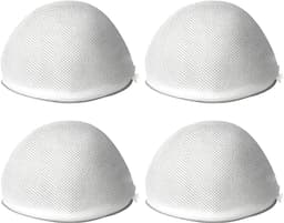 Wasmachine wasnet voor ondergoed en bh's, 4 stuks, 18 x 19 cm, waszak, wasnet, lingerie waszak — thumbnail 1