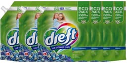 Dreft Vloeibaar Wasmiddel Ochtendfris Navulverpakking 28 Wasbeurten - 6 x 1,26 liter - Voordeelverpakking — thumbnail 1