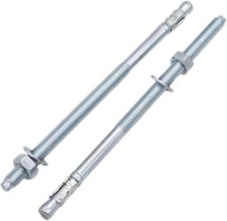 Verzinkte Wigankers M8 x 165 mm - 15 Stuks voor Metsel- en Betonankers — thumbnail 1