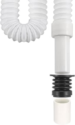 Sourcing map Wasmachine, afvoerbuis, siliconen afdichtingsring voor keuken, 42 mm, zwart — thumbnail 5