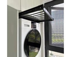 Uittrekbaar Droogrek - Kast Organizer - Ruimte Besparen - Verstelbare Lengte - 44-54 cm Diep - Aluminium