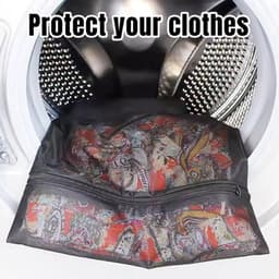 Set van 6 duurzame wasnetzakken met anti-vervorming, ideaal voor het beschermen van kleding in de wasmachine en het verlengen van de levensduur van textiel — thumbnail 4