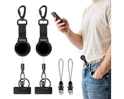 Uittrekbare telefoonbeveiliging - stalen kabel - intrekbaar - ideaal voor outdoor gebruik - ShopVlot