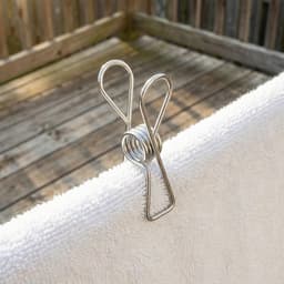 Roestvrijstalen Wasknijpers - Kledingklemmen - Kleding Drogen - Windbestendige Bevestiging - 30 Stuks - Zilver — thumbnail 3