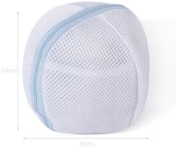 2 stuks bh-waszakjes voor de was, bh-waszakjes voor de wasmachine, lingeriezakje voor het wassen van fijne was, bh-waszakjes als beschermers in de wasmachine, lingeriezakje — thumbnail 4