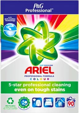 Ariel - Professional - Waspoeder Color - 5.85kg - 90 Wasbeurten — thumbnail 3